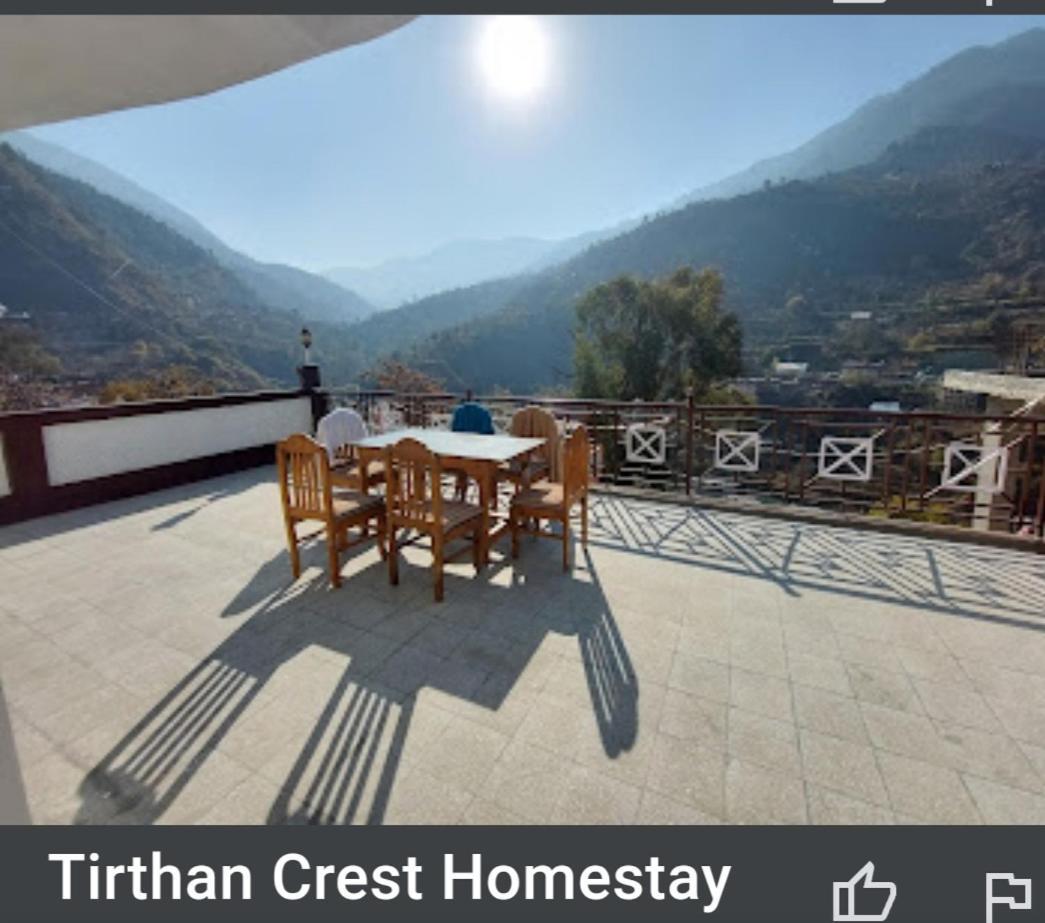 Tirthan Crest Homestay Banjar Екстер'єр фото